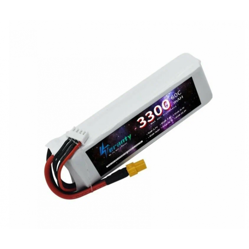 Аккумулятор LiPo Teranty 3300мАч 60C 11.1V XT60