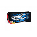 Аккумулятор Li-Po B&C 22000 MAH 23.1V (6sHV) 120C, XT90S, Soft case B&C-22000-6SHV-120-S-XT90S