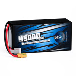 Аккумулятор Semi-Solid (Li-Po) B&C 45000 MAH 29.6V (8s) 10C, XT90S, Soft case B&C-45000-8S-10-S-XT90S