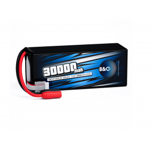 Аккумулятор Semi-Solid (Li-po) B&C 30000 MAH 22.2V (6s) 10C, AS150, Soft case B&C-30000-6S-10-S-AS150