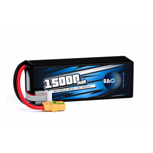 Аккумулятор Semi-Solid (Li-Po) B&C 15000 MAH 22.2V (6s) 10C, XT90S, Soft case B&C-15000-6S-10-S-XT90S