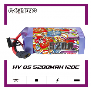 Аккумулятор LiPo GAONENG GNB HV 5200mAh 8S 30.4V 120C XT90 GNB52008S120AHV-XT90S