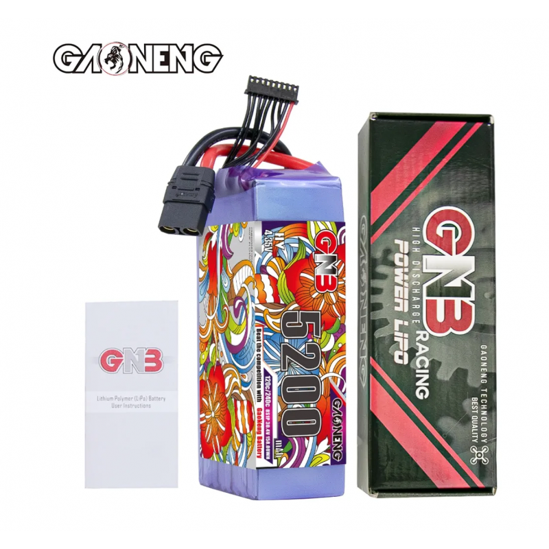 Аккумулятор LiPo GAONENG GNB HV 5200mAh 8S 30.4V 120C XT90S