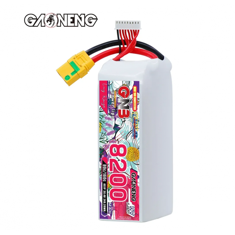 Аккумулятор LiPo GAONENG GNB HV 8200mAh 8S 30.4V 80C XT90