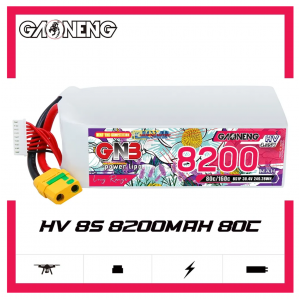 Аккумулятор LiPo GAONENG GNB 8200mAh HV 8S 30.4V 80C XT90S GNB82008S80AHV-XT90S