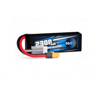 Аккумулятор Li-po B&C 2300 MAH 11.1v (3s) 80C, XT60, Soft case B&C-2300-3S-80-S-XT60