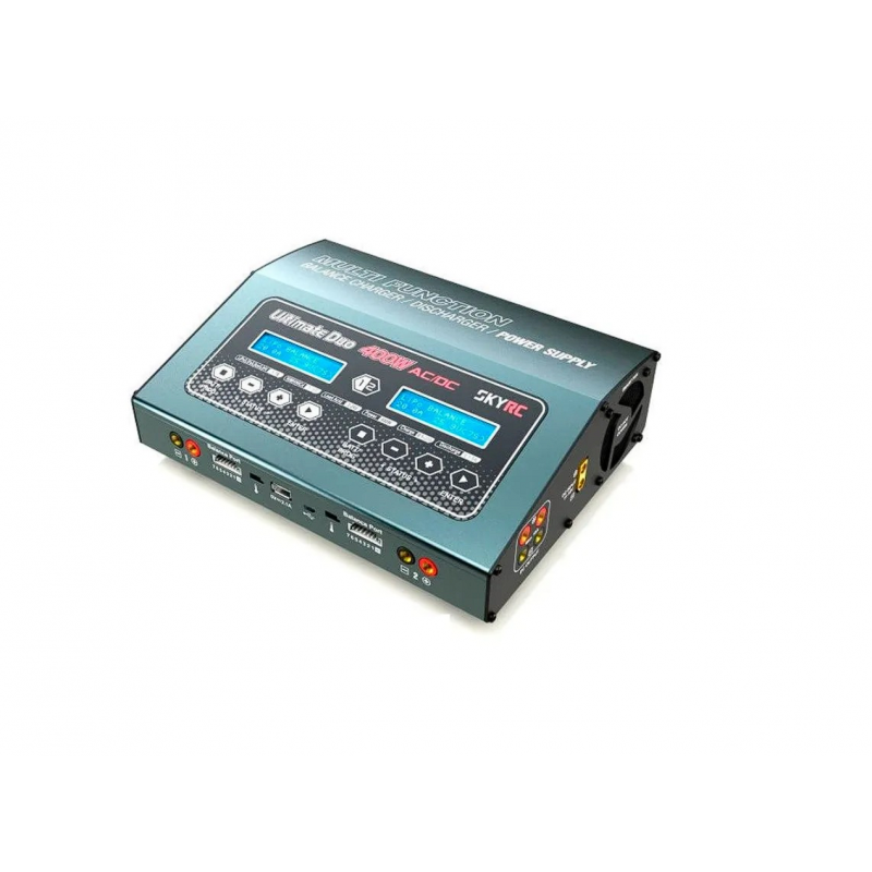 Двухканальное зарядное устройство SkyRC D400 400W 1–7S