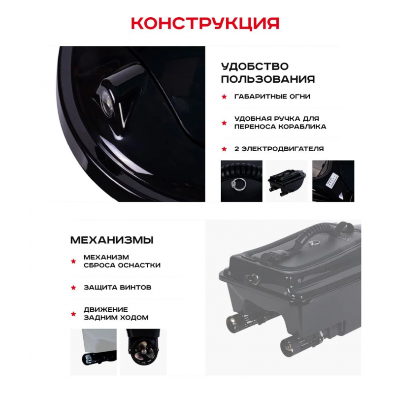 Прикормочный кораблик Boatman Actor Plus 2 Pro ACT-PL-V2-PR