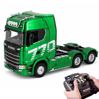 Радиоуправляемый тягач Scania HUINA масштаб 1:18 - HN1501-GREEN