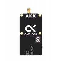 Видеопередатчик AKK Alpha 16 96CH 16W 4,9–6 ГГц