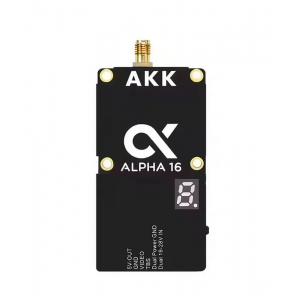 Видеопередатчик AKK Alpha 16 96CH 16W 4,9–6 ГГц