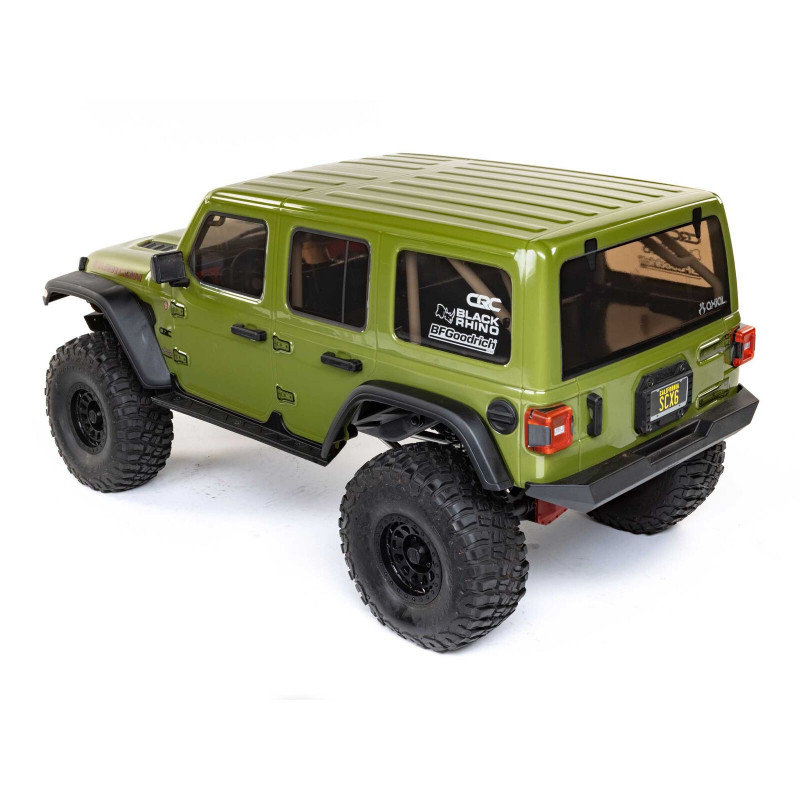 Радиоуправляемый краулер Axial SCX6 Jeep JLU Wrangler 1/6 4WD Brushless RTR Green