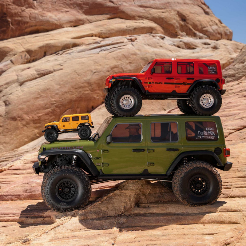 Радиоуправляемый краулер Axial SCX6 Jeep JLU Wrangler 1/6 4WD Brushless RTR Green