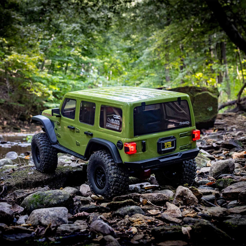 Радиоуправляемый краулер Axial SCX6 Jeep JLU Wrangler 1/6 4WD Brushless RTR Green