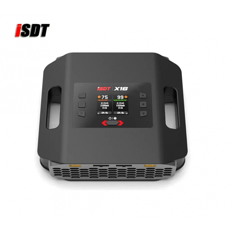 Двухканальное зарядное устройство ISDT X16 2200Вт для LiFe/LiPo/LiHV/ULiHV 2–16S ISDT-X16