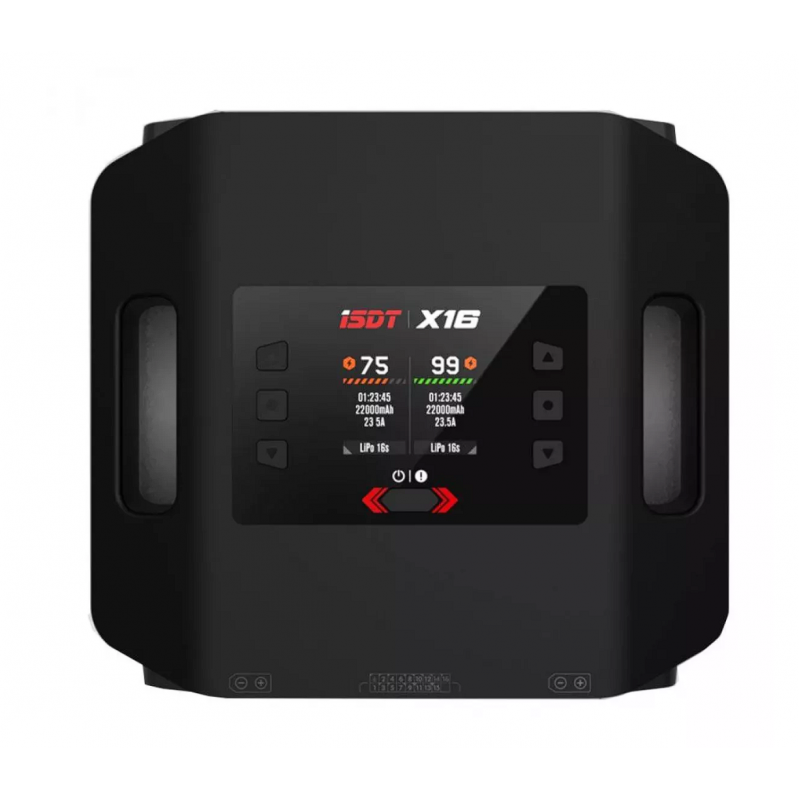 Двухканальное зарядное устройство ISDT X16 2200Вт для LiFe/LiPo/LiHV/ULiHV 2–16S ISDT-X16