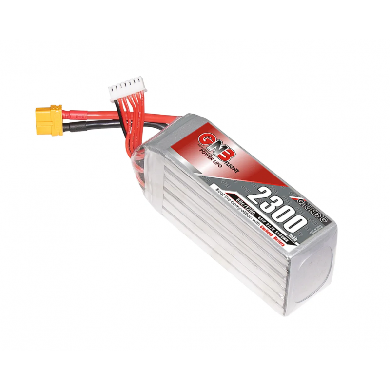 Аккумулятор LiPo GAONENG GNB 2300mAh 6S1P 22.2V 60C XT60 GNB23006S60A-XT60