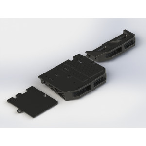 Крепление амортизаторов и радиобокса ARRMA - Артикул: AR320252