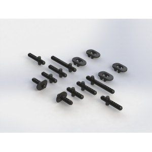 Стойки крепления кузова Arrma - Артикул: AR320357