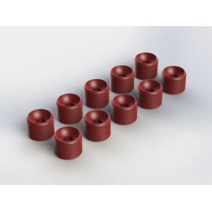 Фиксаторы ступицы (красные) 10шт - Артикул: AR330335