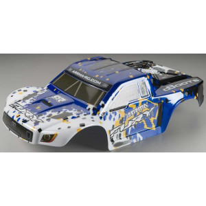 Корпус ARRMA Fury 2013 "Pixel" (синий) - Артикул: AR402034