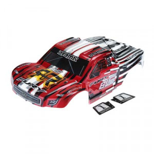 Корпус ARRMA Fury BLS (красный) - Артикул: AR402093