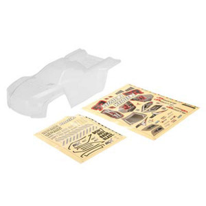 Корпус ARRMA Kraton 6S BLX под покраску (с декалями) - Артикул: AR406050