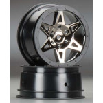 Диски передние 2шт 'RAIDER' черный + хром - Артикул: AR510026