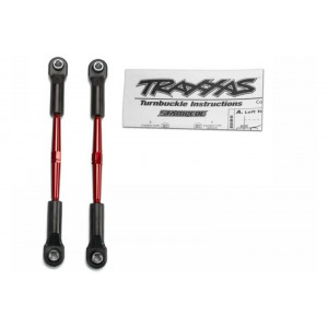 Turnbuckles, aluminum (red-anodized), toe links, 61mm (2)(assembled with rod ends &amp hollow balls - Артикул: TRA2336X
