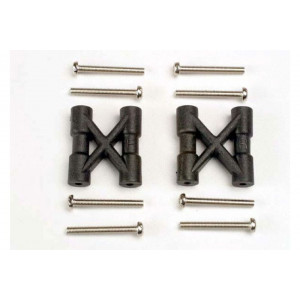 Bulkhead cross braces (2)/ 3x25mm CS screws (8) - Артикул: TRA3930