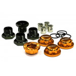 Хексы колесные 24мм (оранж) 4шт для HPI Savage - Артикул: C23334ORANGE