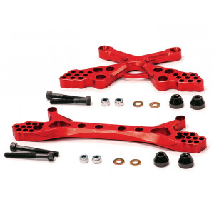 Комплект бабочек (красный) HPI 5B, 5B2.0 & 5T - Артикул: BAJ104RED