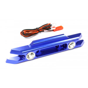 Задний бампер с LED фарами (синий) Traxxas 1/10 Revo 3.3 & E-Revo - Артикул: C25583BLUE