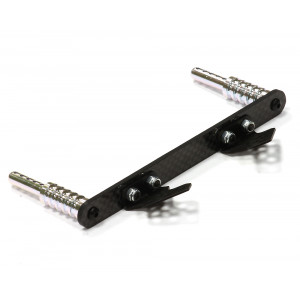 Стойки крепления корпуса передние (серебро) 1/10 Traxxas Slash 2WD - Артикул: T8666SILVER