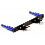Стойки крепления корпуса передние (синий) 1/10 Traxxas Slash 2WD - Артикул: T8666BLUE