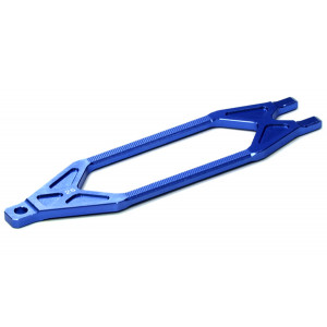 Фиксатор аккумулятора (синий) для Traxxas 1/10 Stampede 4x4 - Артикул: T8589BLUE