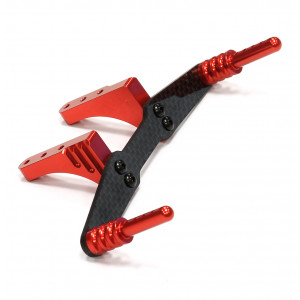 Стойки крепления корпуса задние (крас) 1/10 Traxxas Slash 2WD - Артикул: T8671RED