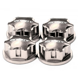 Гайка колесная закрытая под хексы 17мм для всех моделей 1/8 (серебро) - Артикул: C24456SILVER