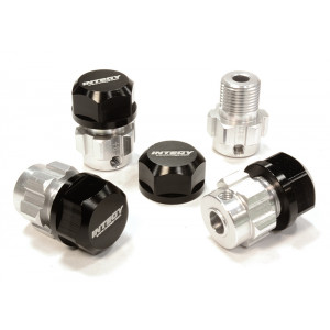 Хексы (4шт) выступ +6мм (серебристые) T-Maxx, 1/10 Revo & Summit - Артикул: C25089SILVER