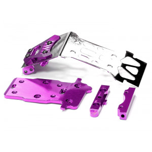 Защита днища задняя (фиолет) для HPI 1/12 Savage XS Flux - Артикул: T5020PURPLE