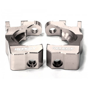 Кастер блоки (серебро) для Traxxas 1/10 stampede 4X4 и slash 4x4 - Артикул: T8591SILVER