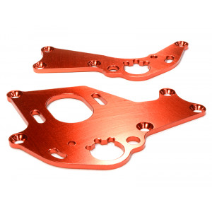 Моторама (красная) для HPI 1/10 Sprint 2 On-Road - Артикул: C26303RED