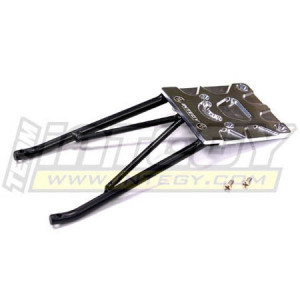 Защита днища задняя (серебро) для Traxxas 1/10 Slash 2WD - Артикул: T7945SILVER