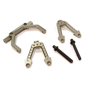 Передняя бабочка (оружейн) для Axial SCX-10, Dingo, Honcho - Артикул: C24655GUN