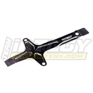 Держатель аккумулятора (серебро) для HPI E-Firestorm - Артикул: T6600SILVER