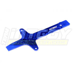 Держатель аккумулятора (синий) для HPI E-Firestorm - Артикул: T6600BLUE