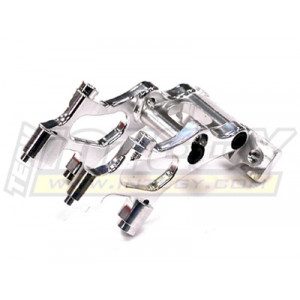 Крепление заднего спойлера (серебристое) для 1/16 Traxxas E-Revo VXL - Артикул: T3426SILVER