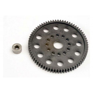 Spur gear (72-Tooth) (32-pitch) w/bushing - Артикул: TRA4472