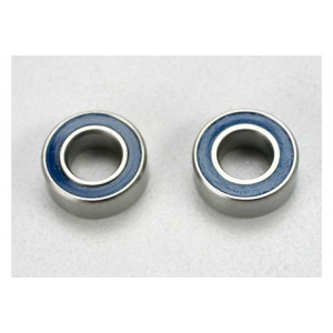 Ball bearings, blue rubber sealed (5x10x4mm) (2) - Артикул: TRA5115