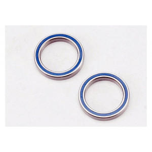 Ball bearings, blue rubber sealed (20x27x4mm) (2) - Артикул: TRA5182